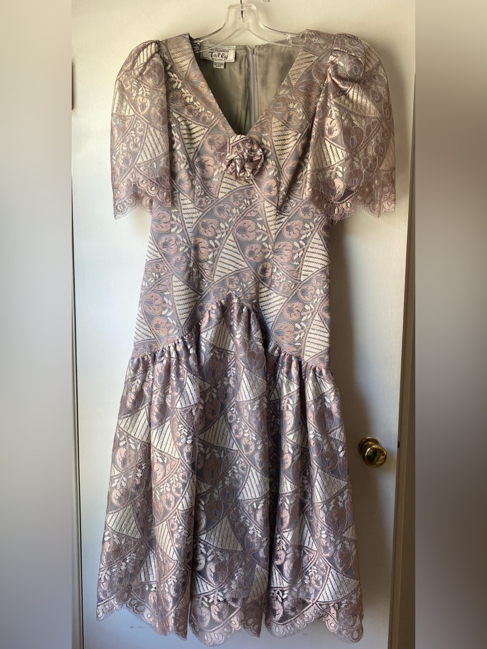 Vintage The Gilbert’s for Tally New York Lace Dress